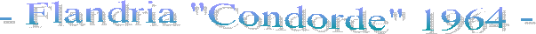 - Flandria "Condorde" 1964 -